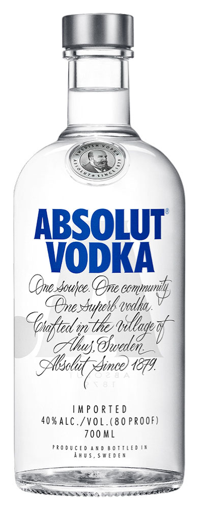 Absolut Blå Vodka 