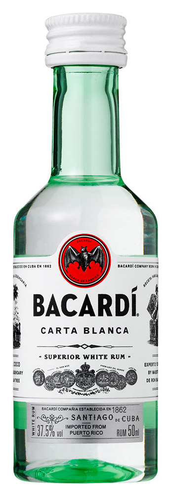 Bacardi White 5 cl 