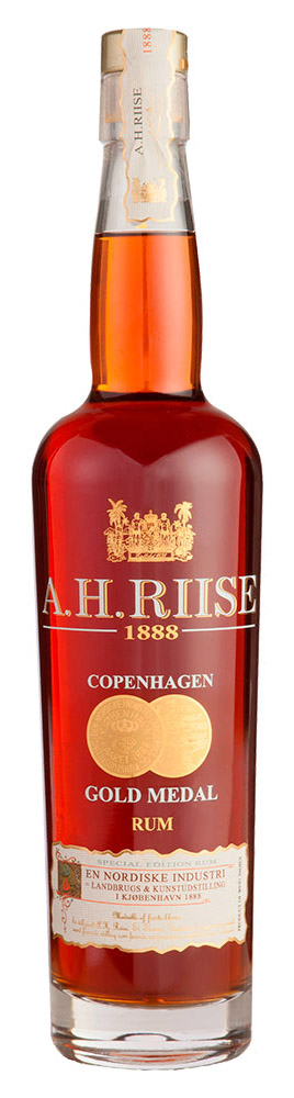 A.H. Riise 1888 Copenhagen Gold Rom 